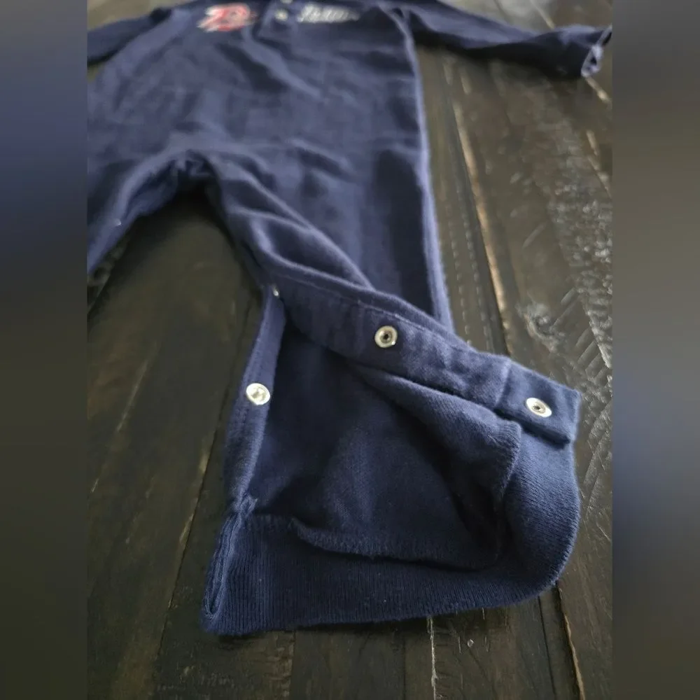 Polo Ralph Lauren Cotton Coverall Toddler Boy Size 24M